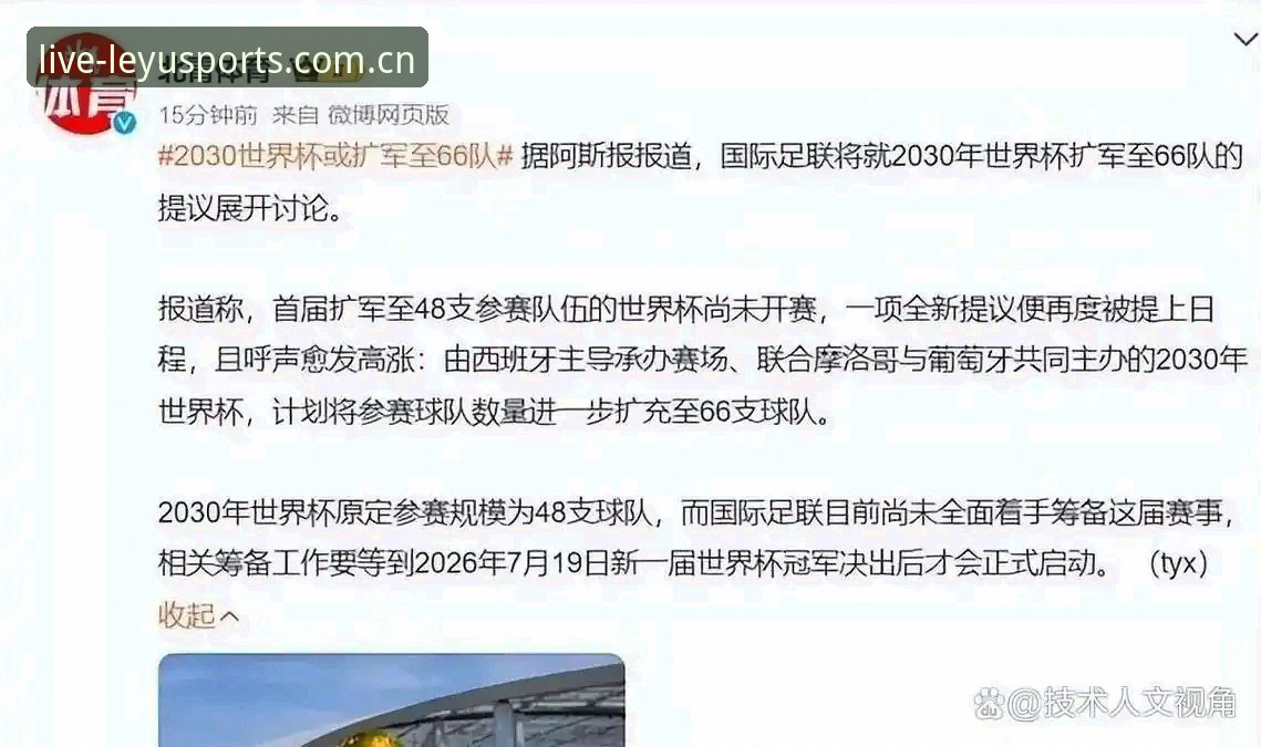 世界杯扩军至66队？中国男足的春天真的要来了吗？